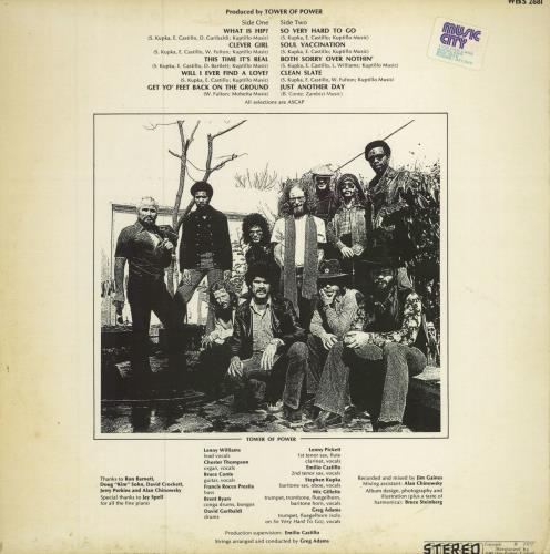 Tower Of Power Tower Of Power vinyl LP album (LP record) New Zealand TO8LPTO782201