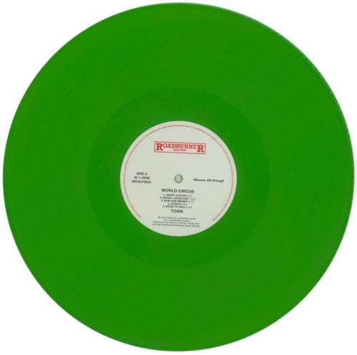 Toxik World Circus - Green Vinyl vinyl LP album (LP record) UK XX2LPWO866686