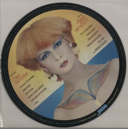 Toyah Anthem + insert picture disc LP (vinyl picture disc album) UK TYHPDAN21661