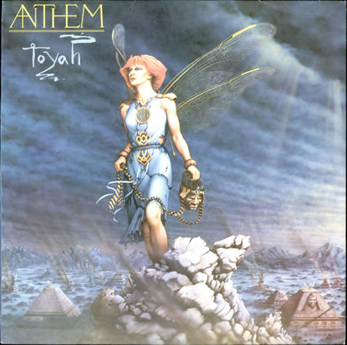 Toyah Anthem vinyl LP album (LP record) Italian TYHLPAN527226