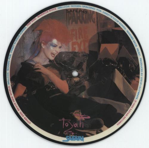 Toyah Brave New World 7" vinyl picture disc (7 inch picture disc single) UK TYH7PBR46182