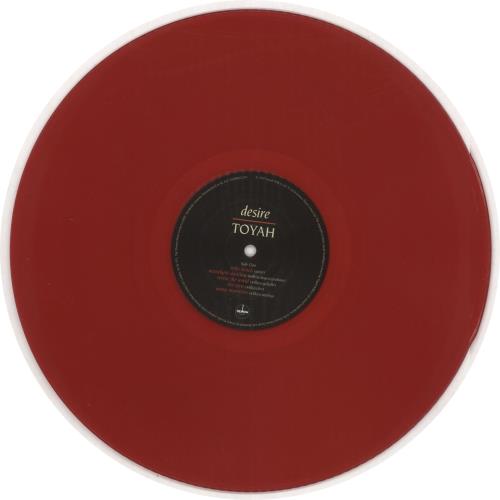 Toyah Desire - Red vinyl vinyl LP album (LP record) UK TYHLPDE741363