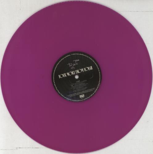 Toyah Four More From Toyah - Neon Violet Vinyl vinyl LP album (LP record) UK TYHLPFO859377