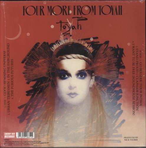 Toyah Four More From Toyah - Neon Violet Vinyl vinyl LP album (LP record) UK TYHLPFO859377