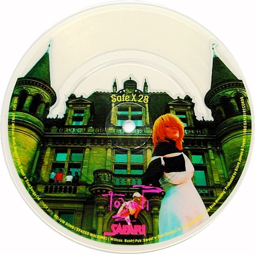 Toyah Ieya - Clear Vinyl At Top Of Disc 7" vinyl picture disc (7 inch picture disc single) UK TYH7PIE44457