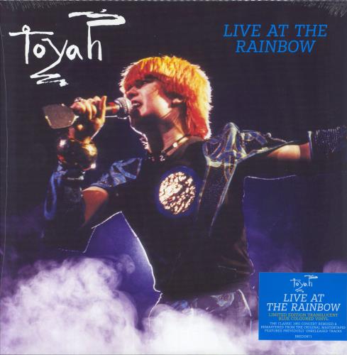 Toyah Live At The Rainbow - Blue Vinyl 2-LP vinyl record set (Double LP Album) UK TYH2LLI828931