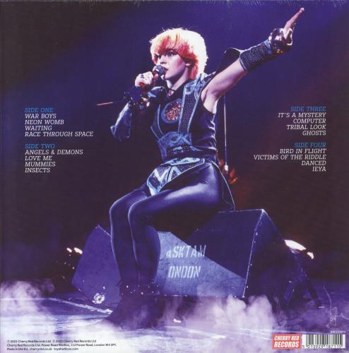 Toyah Live At The Rainbow - Blue Vinyl 2-LP vinyl record set (Double LP Album) UK TYH2LLI828931