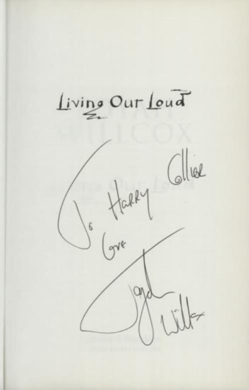 Toyah Living Out Loud book UK TYHBKLI593853