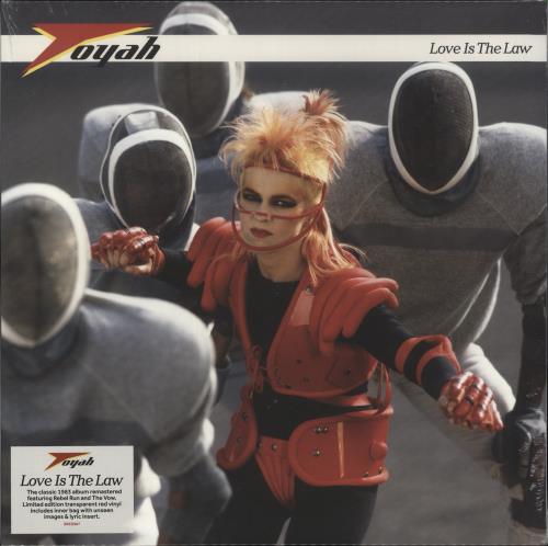 Toyah Love Is The Law - Red Vinyl - Sealed vinyl LP album (LP record) UK TYHLPLO873643