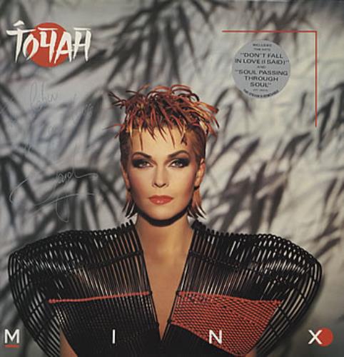 Toyah Minx - Autographed vinyl LP album (LP record) UK TYHLPMI310640
