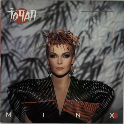 Toyah Minx - Autographed vinyl LP album (LP record) UK TYHLPMI594203