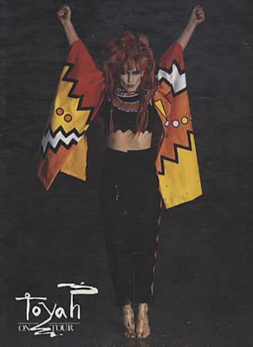 Toyah On Tour tour programme UK TYHTRON326101