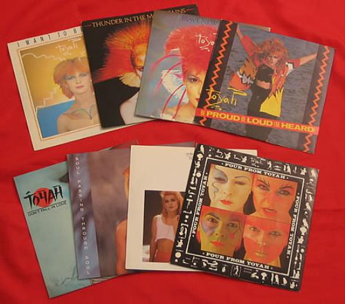 Toyah Set Of 8 x 7" Vinyl Singles 7" vinyl single (7 inch record / 45) UK TYH07SE409705