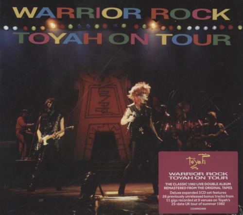 Toyah Warrior Rock - Toyah On Tour 3-CD album set (Triple CD) UK TYH3CWA846838