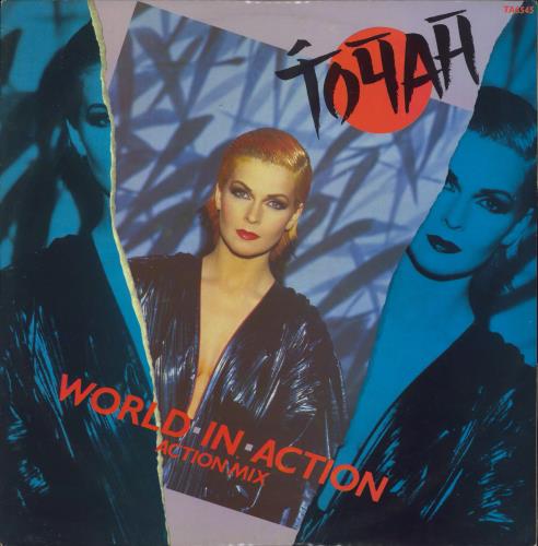 Toyah World In Action Action Mix 12" vinyl single (12 inch record / Maxi-single) UK TYH12WO32491