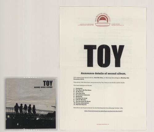 Toy 2012-2019 Studio Album Bundle CD-R acetate UK XP1CRST761733