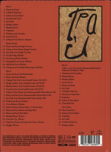 T'Pau Bridge Of Spies - 2015 Expanded Edition 3-disc CD/DVD Set UK TPA3DBR708459