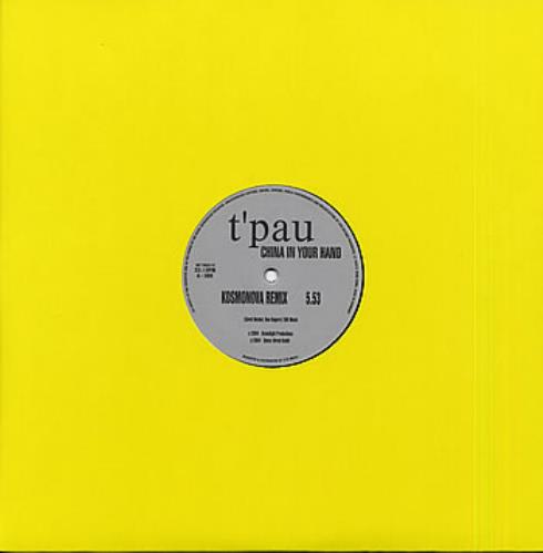 T'Pau China In Your Hand 12" vinyl single (12 inch record / Maxi-single) German TPA12CH295359