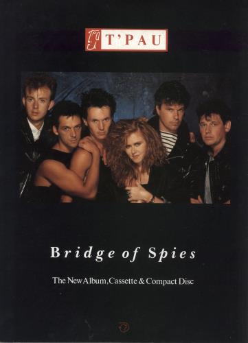 T'Pau China Tour 1987 tour programme UK TPATRCH191492