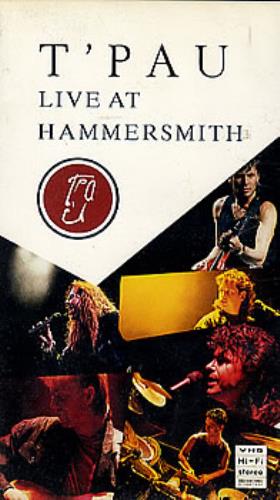 T'Pau Live At Hammersmith video (VHS or PAL or NTSC) German TPAVILI05108