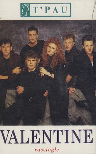T'Pau Valentine cassette single UK TPACSVA205057