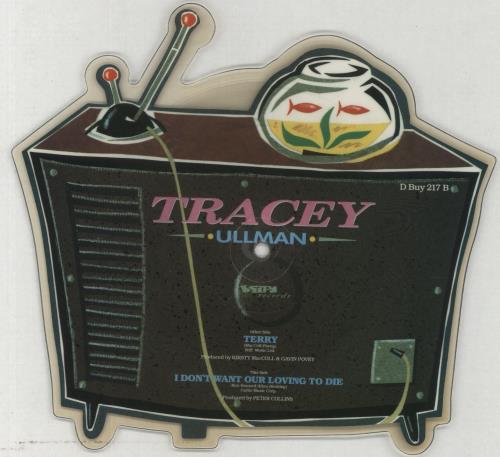 Tracey Ullman Terry shaped picture disc (picture disc vinyl record) UK ULLSHTE612433