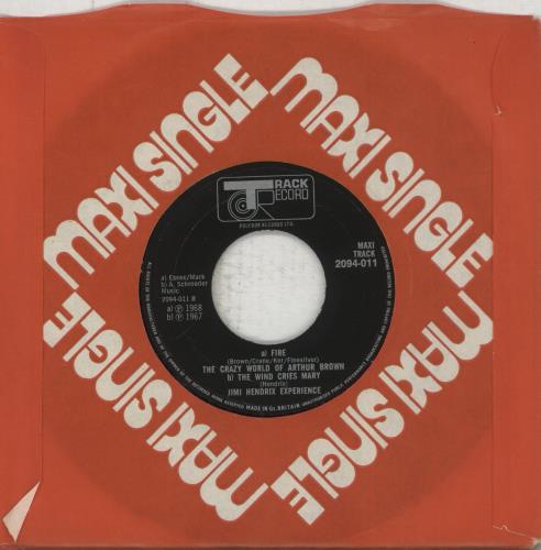 Track Records Maxi Single - Wide Centred 7" vinyl single (7 inch record / 45) UK 5TR07MA684431