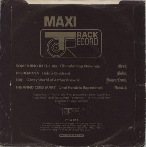 Track Records Maxi Single 7" vinyl single (7 inch record / 45) UK 5TR07MA789197
