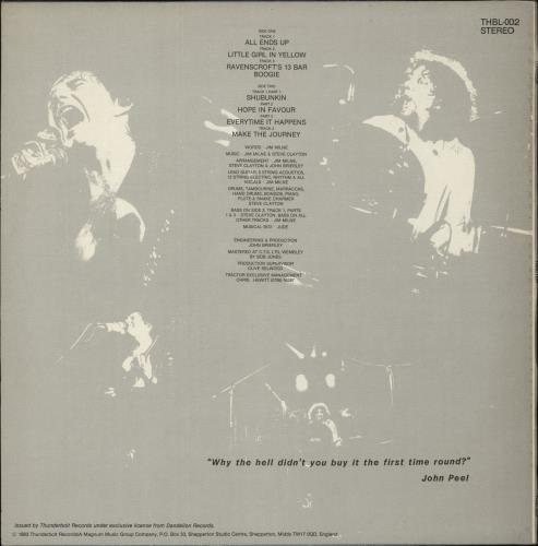 Tractor Tractor vinyl LP album (LP record) UK TK0LPTR337545