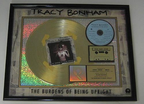 Tracy Bonham The Burdens Of Being Upright award disc US TBHAWTH154728