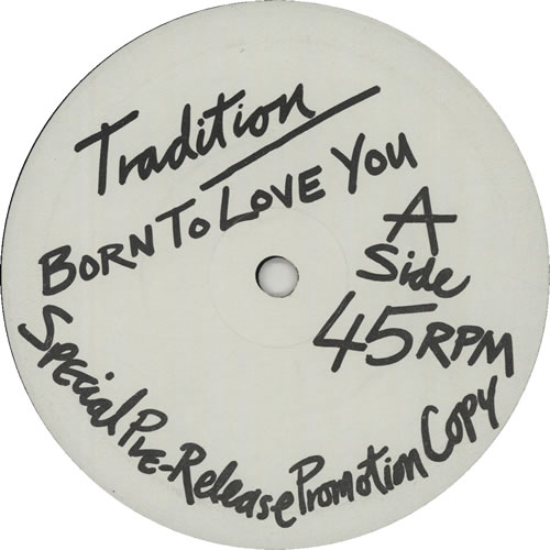 Tradition Born To Love You 12" vinyl single (12 inch record / Maxi-single) UK VYA12BO640237