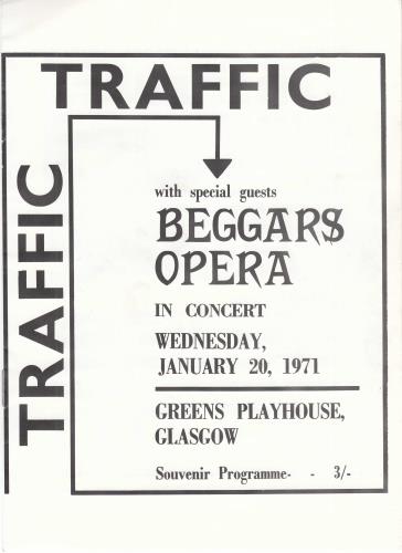 Traffic In Concert + Ticket Stub tour programme UK TRFTRIN783151