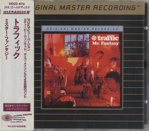 Traffic Mr. Fantasy CD album (CDLP) Japanese TRFCDMR531070