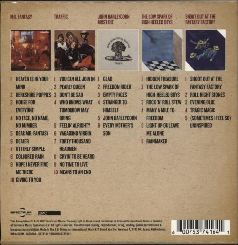 Traffic Original Album Series 5-CD album set UK TRF5COR808327