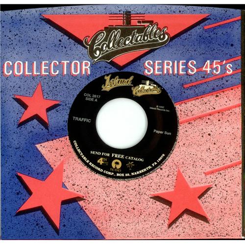 Traffic Paper Sun 7" vinyl single (7 inch record / 45) US TRF07PA422208