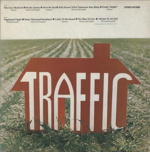 Traffic Traffic vinyl LP album (LP record) UK TRFLPTR892098