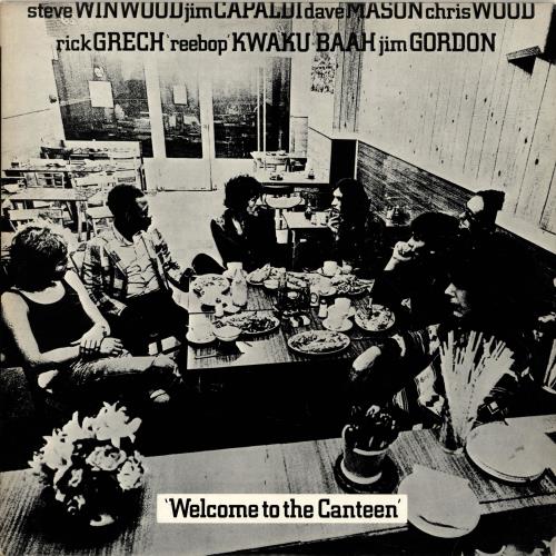 Traffic Welcome To The Canteen - Sunrise Label vinyl LP album (LP record) UK TRFLPWE674676