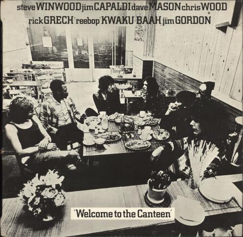 Traffic Welcome To The Canteen - 1st - EX vinyl LP album (LP record) UK TRFLPWE647155