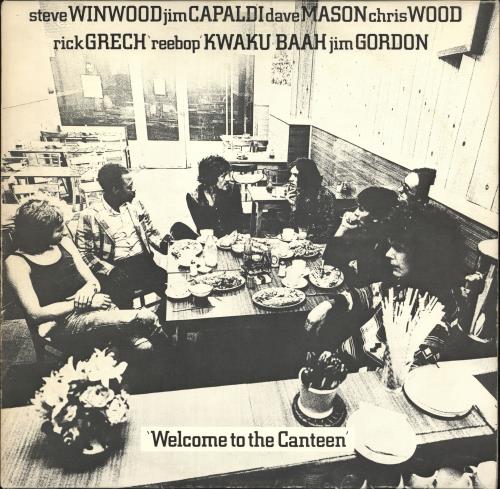 Traffic Welcome To The Canteen vinyl LP album (LP record) German TRFLPWE734162