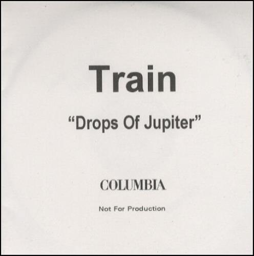 Train Drops Of Jupiter CD-R acetate UK TR.CRDR194461
