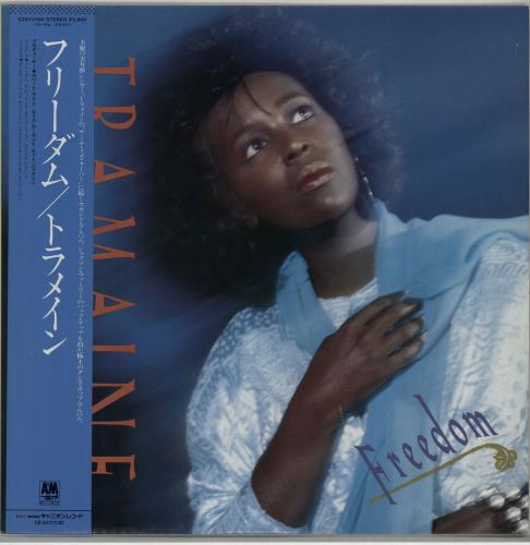 Tramaine Hawkins Freedom + Obi vinyl LP album (LP record) Japanese TZLLPFR648997
