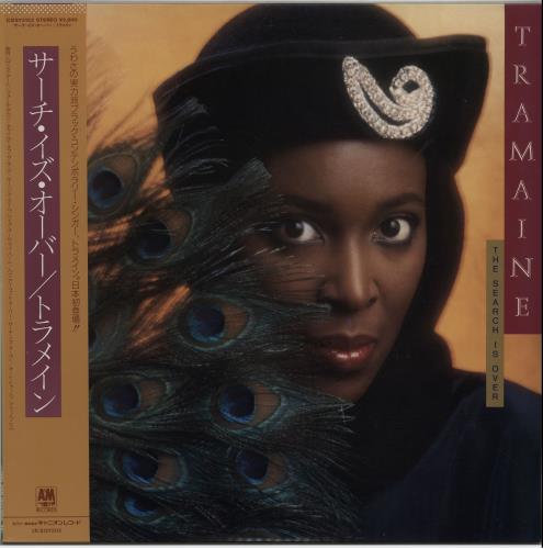 Tramaine Hawkins The Search Is Over + Obi vinyl LP album (LP record) Japanese TZLLPTH648250