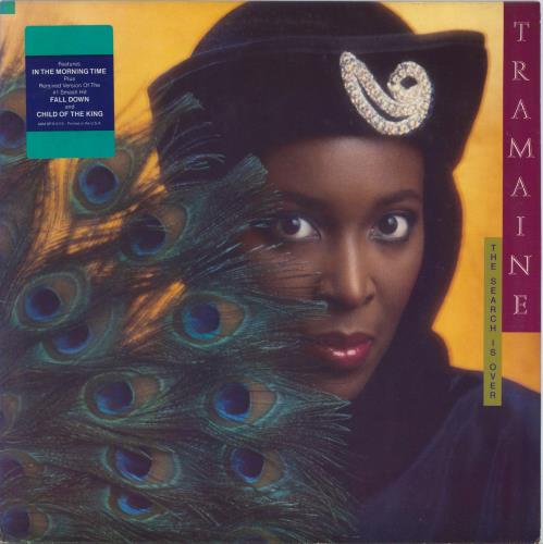 Tramaine Hawkins The Search Is Over vinyl LP album (LP record) US TZLLPTH793807