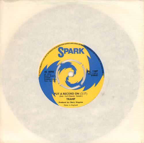 Tramp Put A Record On 7" vinyl single (7 inch record / 45) UK TZP07PU643076