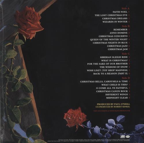 Trans-Siberian Orchestra The Lost Christmas Eve - 20th Anniversary Edition - Sealed 2-LP vinyl record set (Double LP Album) US 0TS2LTH852342