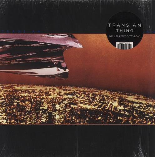Trans Am Thing + Shrink vinyl LP album (LP record) US 0-PLPTH744189