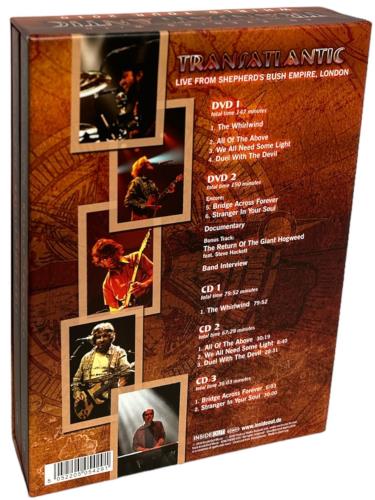 Transatlantic Whirld Tour 2010 (Live From Shepherd's Bush Empire, London) + 2DVDs CD Album Box Set UK V0CDXWH834046