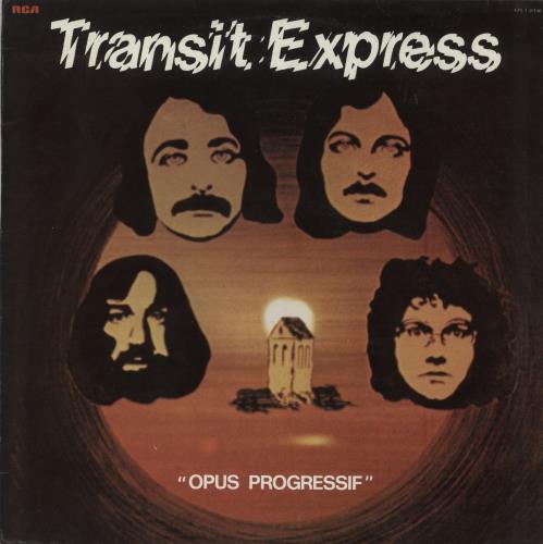 Transit Express Opus Progressif vinyl LP album (LP record) French 9UFLPOP869541