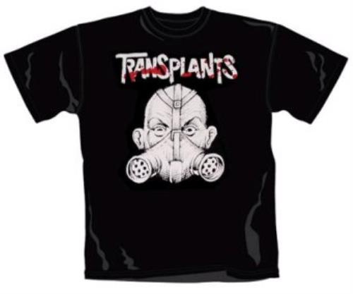 Transplants Gas Mask T-Shirt - Large t-shirt UK T/LTSGA355299