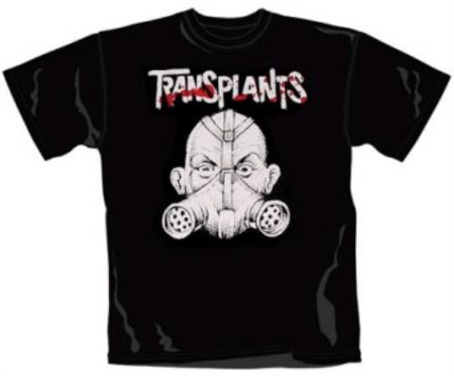 Transplants Gas Mask T-Shirt - Small t-shirt UK T/LTSGA355301